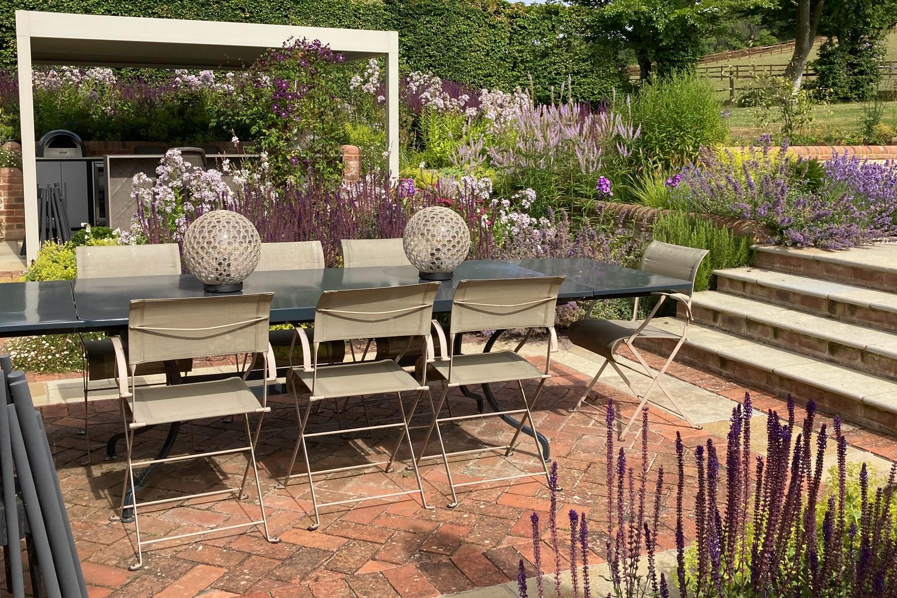 Bo Cook Landscape & Garden Design Dining Terrace 